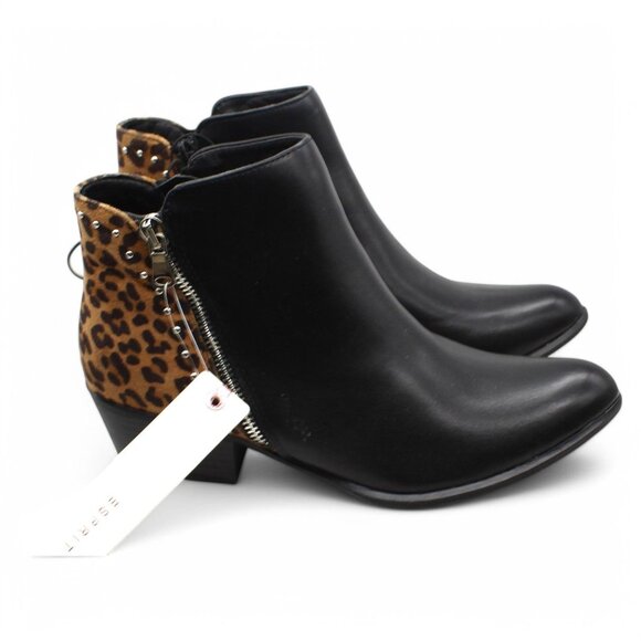 Esprit Tonya Ankle Boots, Black Leopard, Women's - Picture 3 of 8